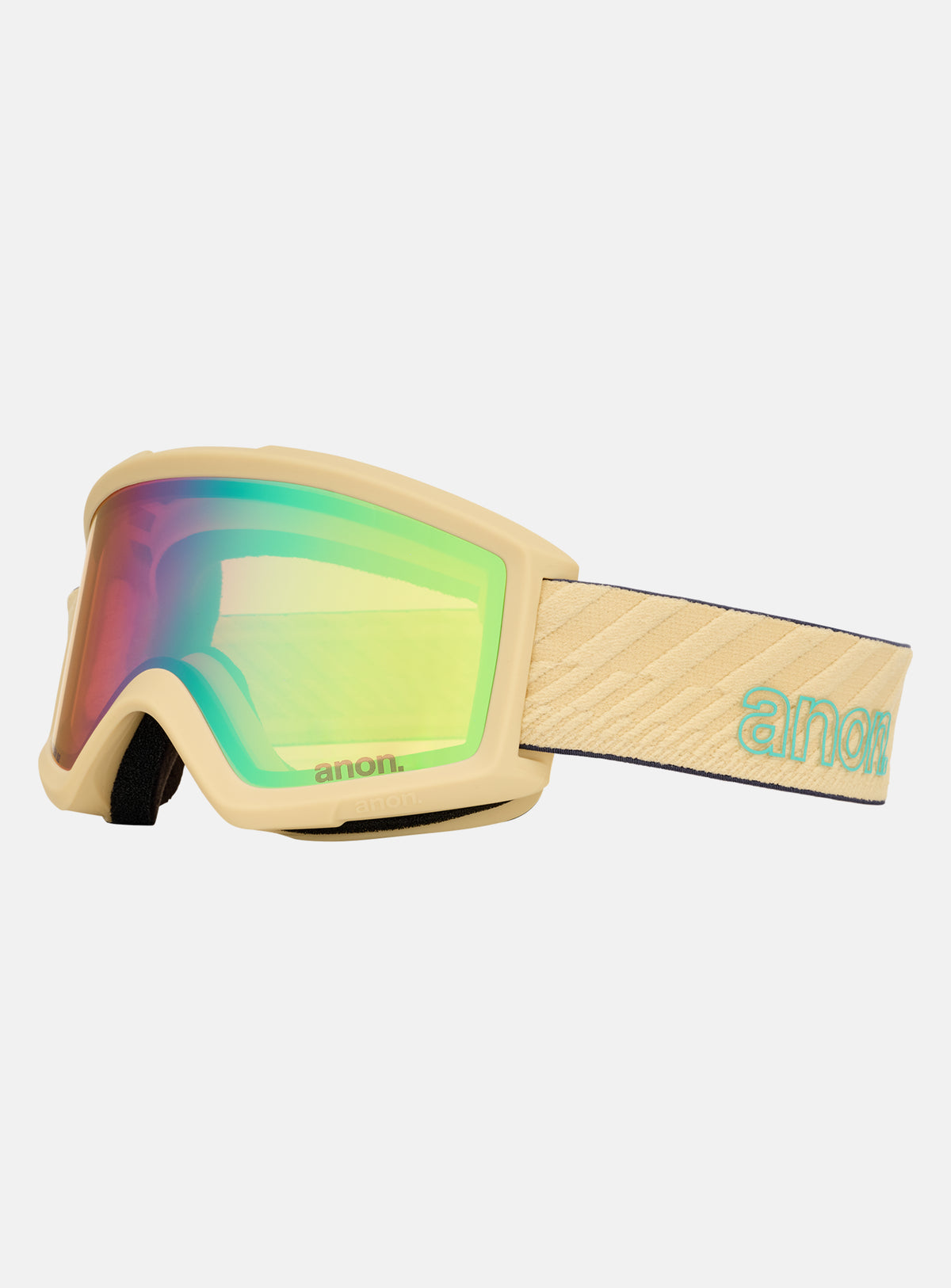 Anon Helix 2.0 Goggles + Bonus Lens | Frame: Beechwood, Lens: Perceive Variable Green (22% / S2), Spare Lens: Amber (55% / S1)