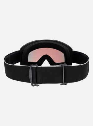Anon Helix 2.0 Goggles + Bonus Lens | Frame: Black, Lens: Perceive Sunny Red, Spare Lens: Amber (55% / S1)