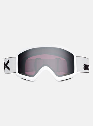 Anon Helix 2.0 Goggles + Bonus Lens | Frame: White, Lens: Perceive Sunny Onyx, Spare Lens: Amber (55% / S1)