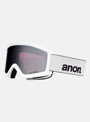 Anon Helix 2.0 Goggles + Bonus Lens | Frame: White, Lens: Perceive Sunny Onyx, Spare Lens: Amber (55% / S1)