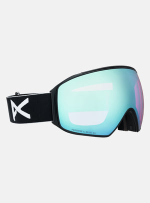 Anon M4 Goggles (Toric) + Bonus Perceive Lens + MFI® Face Mask | Frame: Black, Lens: Perceive Variable Blue