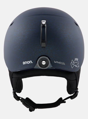 Kids' Anon Oslo WaveCel® Ski & Snowboard Helmet | Light Blue Midnight Crackle
