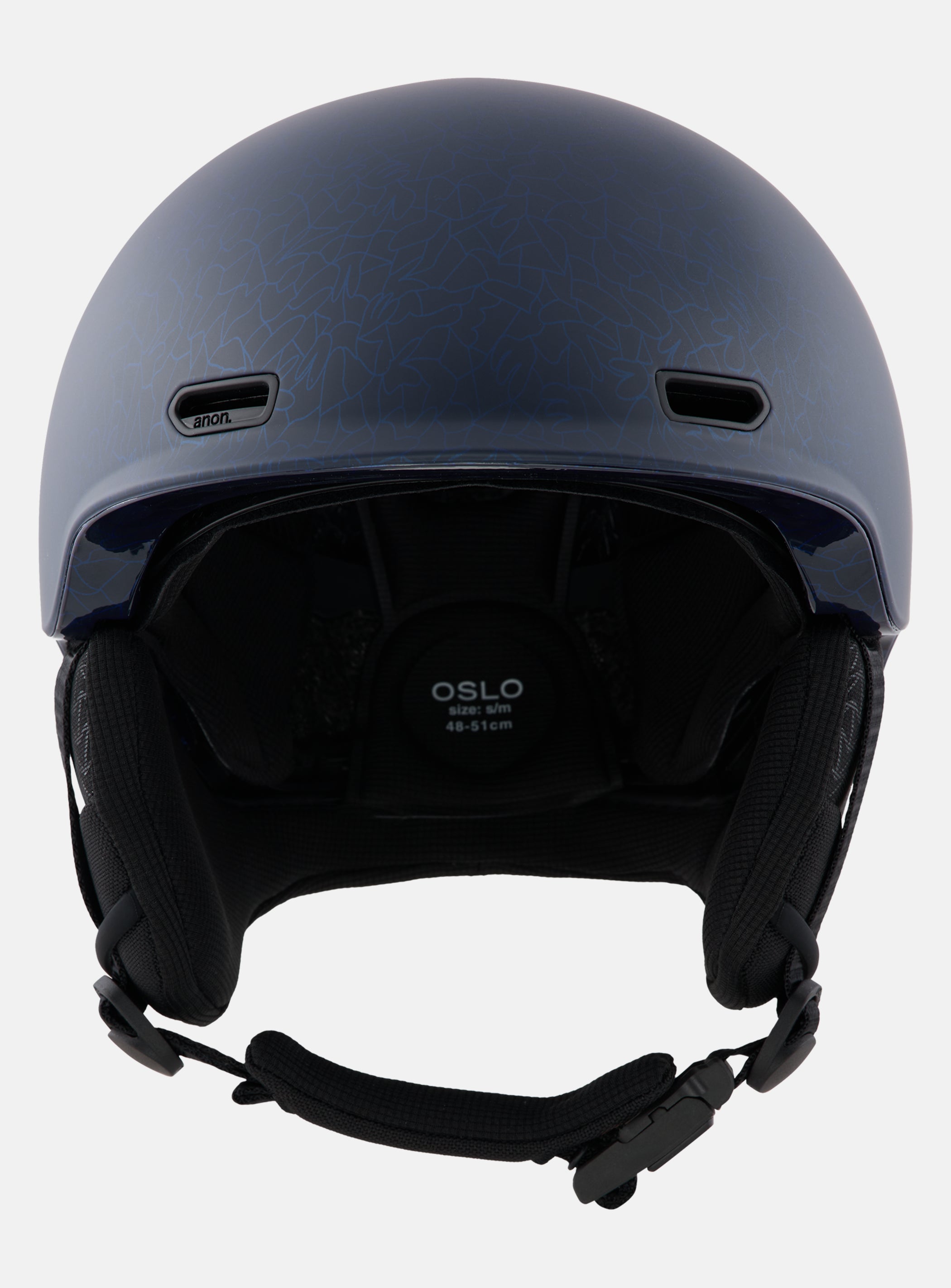 Kids' Anon Oslo WaveCel® Ski & Snowboard Helmet | Light Blue Midnight Crackle