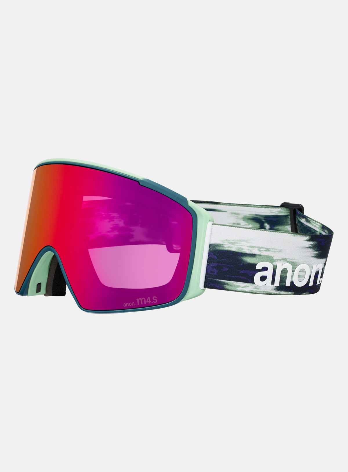 Anon M4S Goggles (Cylindrical) + Bonus Lens + MFI® Face Mask | Frame: Family Tree, Lens: Perceive Sunny Red