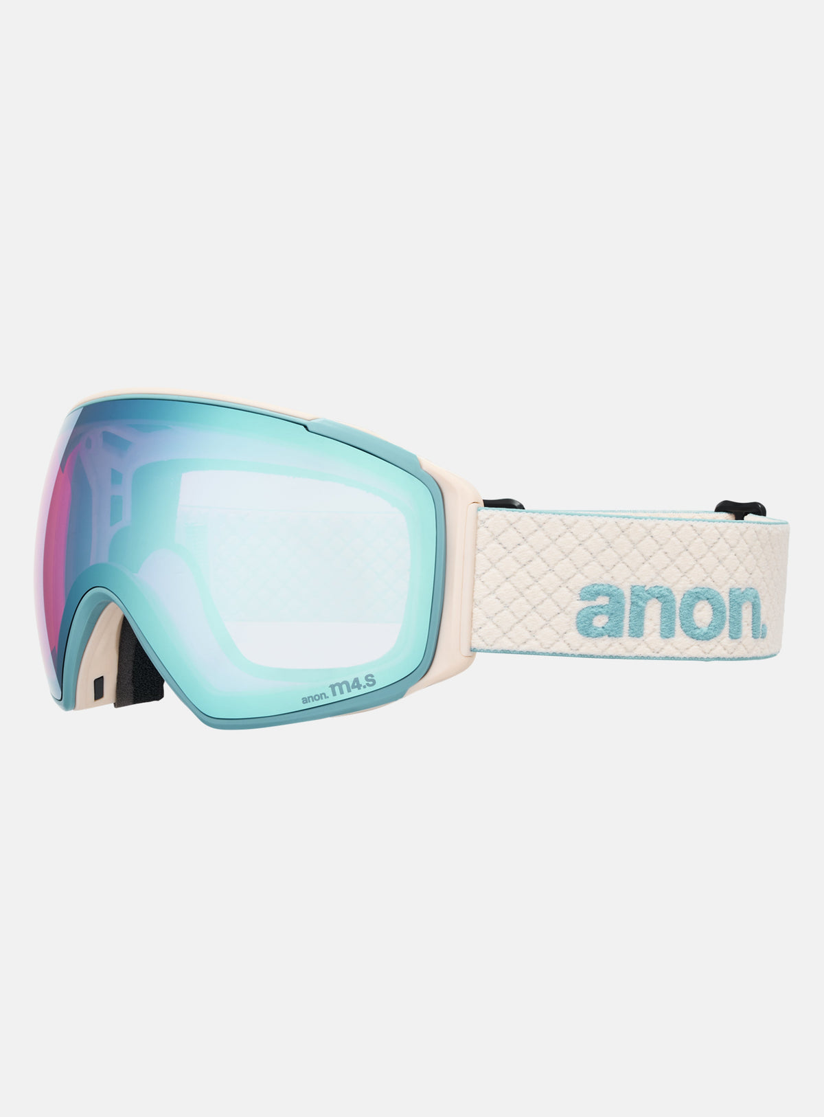 Anon M4S Goggles (Toric) + Bonus Lens + MFI® Face Mask | Frame: Oat, Lens: Perceive Variable Blue