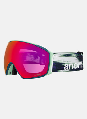 Anon M4S Goggles (Toric) + Bonus Lens + MFI® Face Mask | Frame: Family Tree, Lens: Perceive Sunny Red