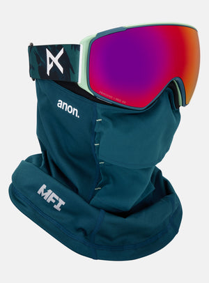 Anon M4S Goggles (Toric) + Bonus Lens + MFI® Face Mask | Frame: Family Tree, Lens: Perceive Sunny Red