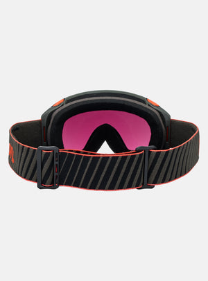 Anon M4S Goggles (Toric) + Bonus Lens + MFI® Face Mask | Frame: Fiesta Red, Lens: Perceive Sunny Onyx