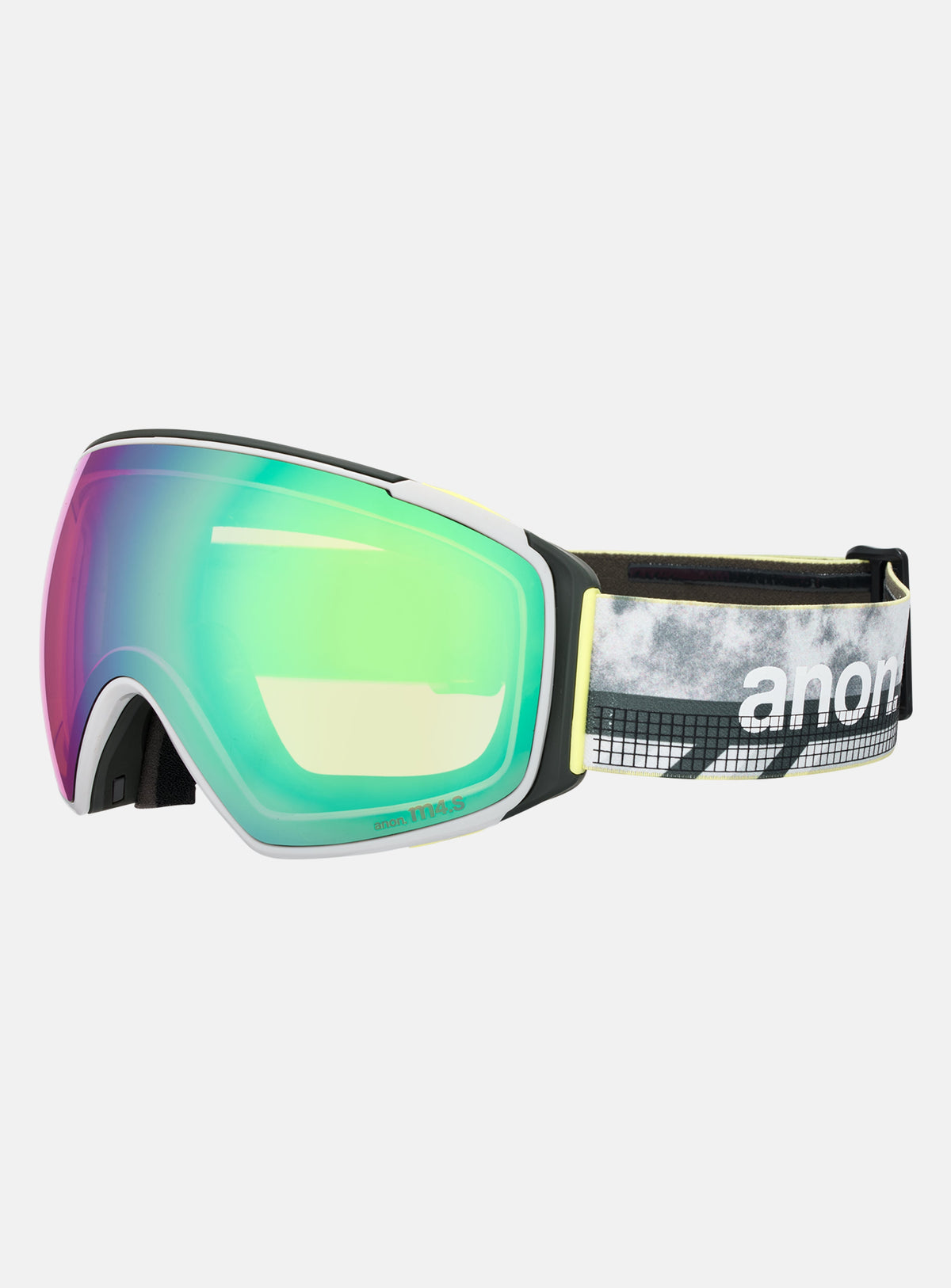 Anon M4S Goggles (Toric) + Bonus Lens + MFI® Face Mask | Frame: Tilt Shift, Lens: Perceive Variable Green