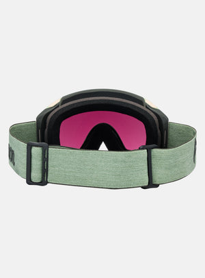 Anon M4S Goggles (Toric) + Bonus Lens + MFI® Face Mask | Frame: Soft Sage, Lens: Perceive Sunny Onyx