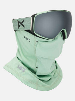 Anon M4S Goggles (Toric) + Bonus Lens + MFI® Face Mask | Frame: Soft Sage, Lens: Perceive Sunny Onyx