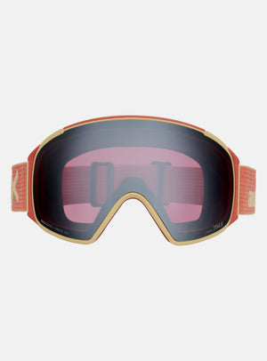 Anon M4S Goggles (Toric) + Bonus Lens + MFI® Face Mask | Frame: Terracotta, Lens: Perceive Sunny Onyx (6% / S4), Spare Lens: Perceive Variable Violet (34% / S2)