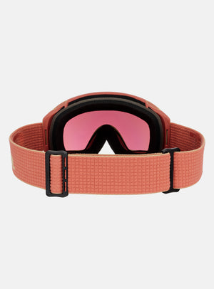Anon M4S Goggles (Toric) + Bonus Lens + MFI® Face Mask | Frame: Terracotta, Lens: Perceive Sunny Onyx (6% / S4), Spare Lens: Perceive Variable Violet (34% / S2)