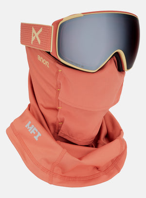 Anon M4S Goggles (Toric) + Bonus Lens + MFI® Face Mask | Frame: Terracotta, Lens: Perceive Sunny Onyx (6% / S4), Spare Lens: Perceive Variable Violet (34% / S2)