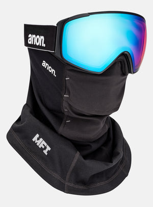 Anon M4S Goggles (Toric) + Bonus Lens + MFI® Face Mask | Frame: Black, Lens: Perceive Variable Blue (21% / S2), Spare Lens: Perceive Cloudy Pink (53% / S1)