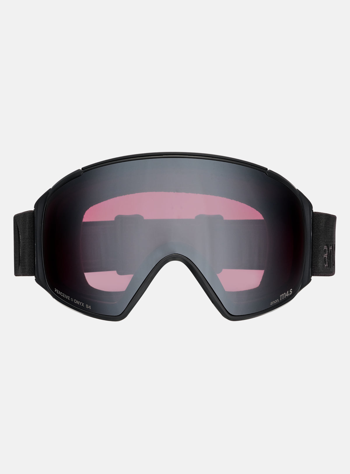 Anon M4S Goggles (Toric) + Bonus Lens + MFI® Face Mask | Frame: Smoke, Lens: Perceive Sunny Onyx (6% / S4), Spare Lens: Perceive Variable Violet (34% / S2)