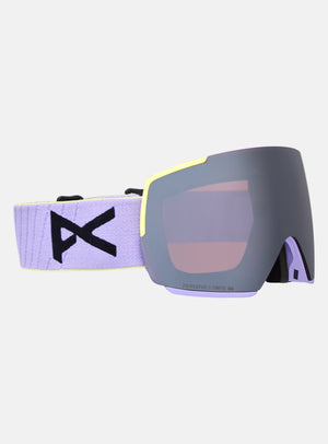 Anon M5 Goggles + Bonus Lens + MFI® Face Mask | Frame: Hyper Lilac, Lens: Perceive Sunny Onyx