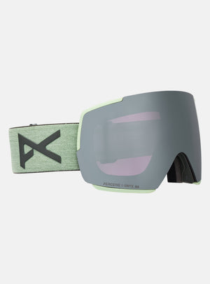 Anon M5 Goggles + Bonus Lens + MFI® Face Mask | Frame: Soft Sage, Lens: Perceive Sunny Onyx
