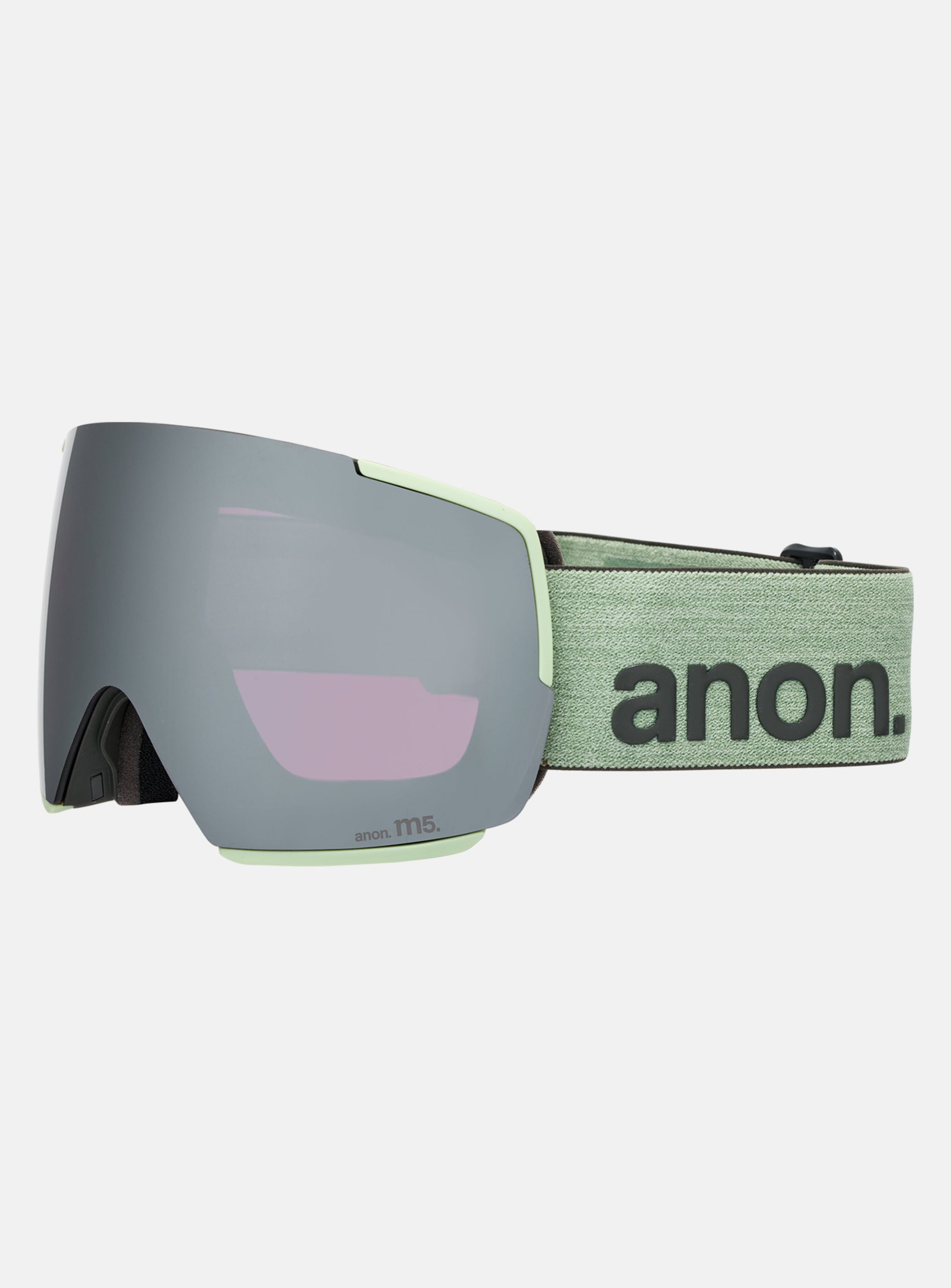 Anon M5 Goggles + Bonus Lens + MFI® Face Mask | Frame: Soft Sage, Lens: Perceive Sunny Onyx