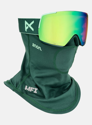Anon M5 Goggles + Bonus Lens + MFI® Face Mask | Frame: Brunswick Green, Lens: Perceive Variable Green (22% / S2), Spare Lens: Perceive Cloudy Pink (53% / S1)