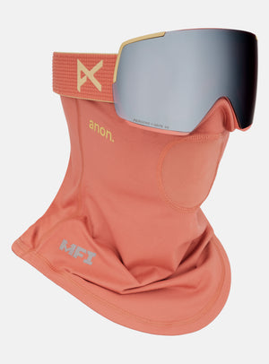 Anon M5 Goggles + Bonus Lens + MFI® Face Mask | Frame: Terracotta, Lens: Perceive Sunny Onyx (6% / S4), Spare Lens: Perceive Variable Violet (34% / S2)