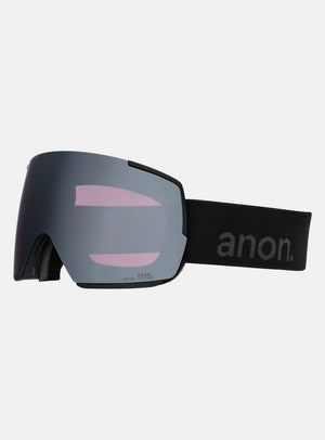 Masque Anon M5 + écran supplémentaire + masque facial MFI® | Monture : Noir fumé, Écran : Onyx Perceive pour forte luminosité