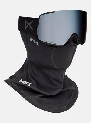 Masque Anon M5 + écran supplémentaire + masque facial MFI® | Monture : Noir fumé, Écran : Onyx Perceive pour forte luminosité