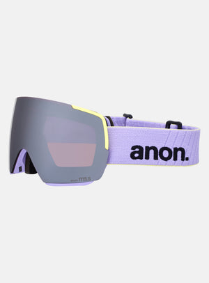 Anon M5S Goggles + Bonus Lens + MFI® Face Mask | Frame: Hyper Lilac, Lens: Perceive Sunny Onyx