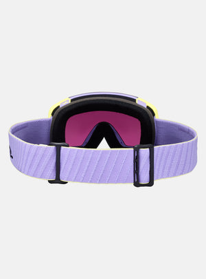 Anon M5S Goggles + Bonus Lens + MFI® Face Mask | Frame: Hyper Lilac, Lens: Perceive Sunny Onyx