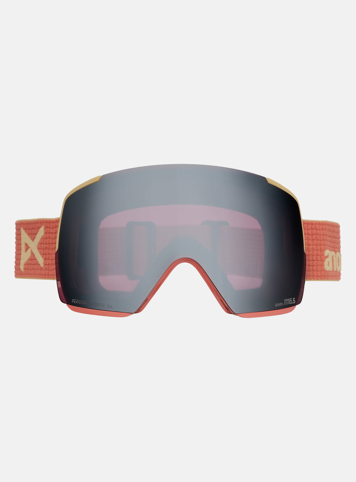 Anon M5S Goggles + Bonus Lens + MFI® Face Mask | Frame: Terracotta, Lens: Perceive Sunny Onyx (6% / S4), Spare Lens: Perceive Variable Violet (34% / S2)