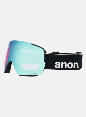 Anon M5S Goggles + Bonus Lens + MFI® Face Mask | Frame: Black, Lens: Perceive Variable Blue