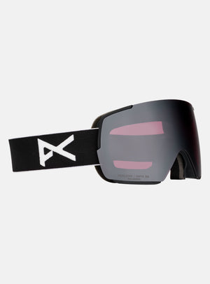 Masque Anon M5S + écran Perceive polarisé + masque facial MFI® | Monture : Noir, Écran : Onyx polarisé Perceive pour forte luminosité