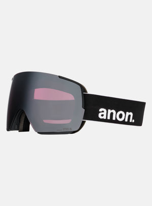 Masque Anon M5S + écran Perceive polarisé + masque facial MFI® | Monture : Noir, Écran : Onyx polarisé Perceive pour forte luminosité