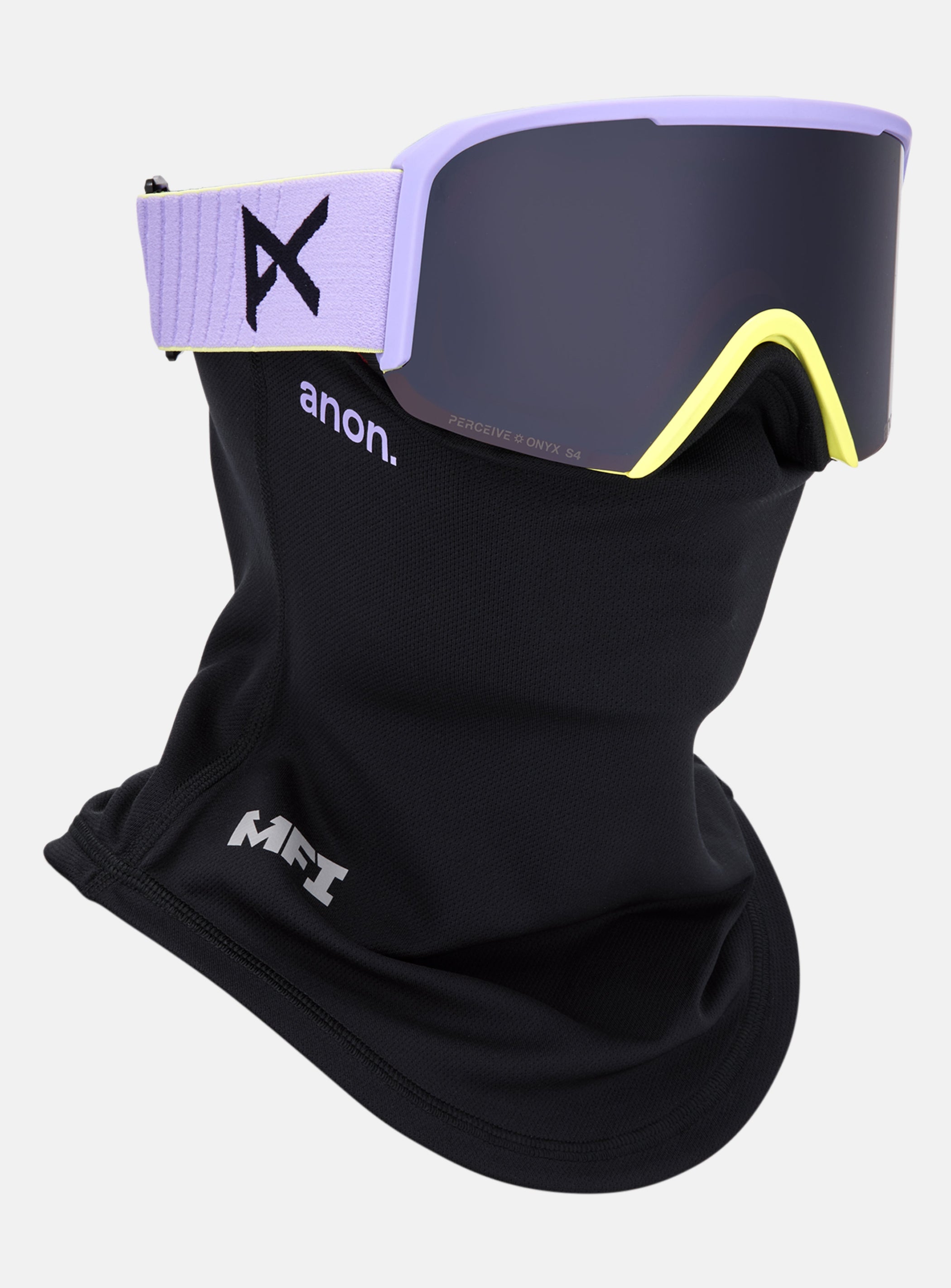 Anon Nesa Goggles + Bonus Lens + MFI® Face Mask | Frame: Hyper Lilac, Lens: Perceive Sunny Onyx