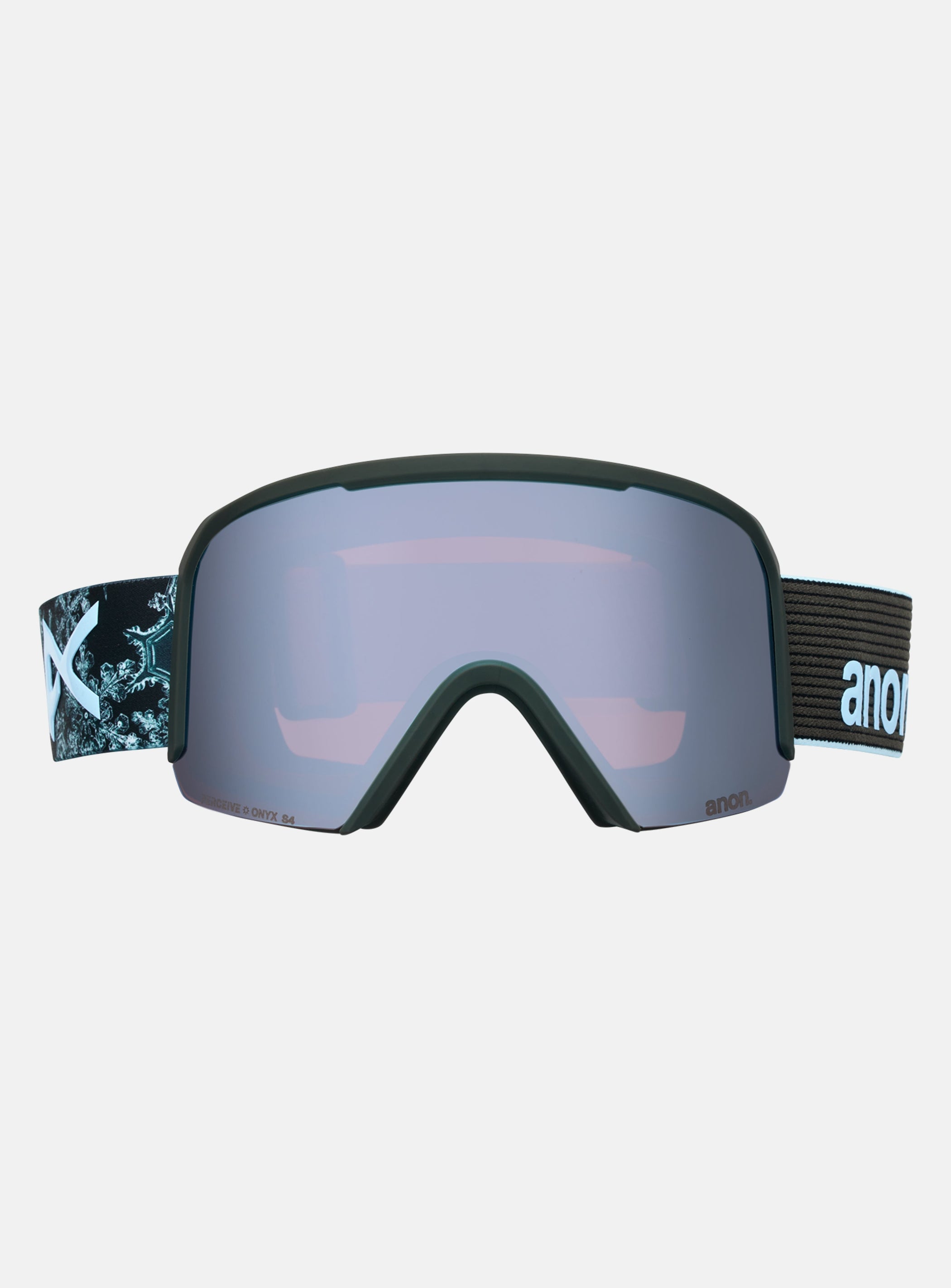 Anon Nesa Goggles + Bonus Lens + MFI® Face Mask | Frame: Snow Flurry, Lens: Perceive Sunny Onyx