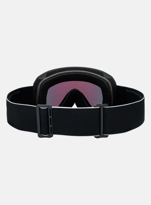 Anon Nesa Goggles + Bonus Lens + MFI® Face Mask | Frame: Black, Lens: Perceive Sunny Red