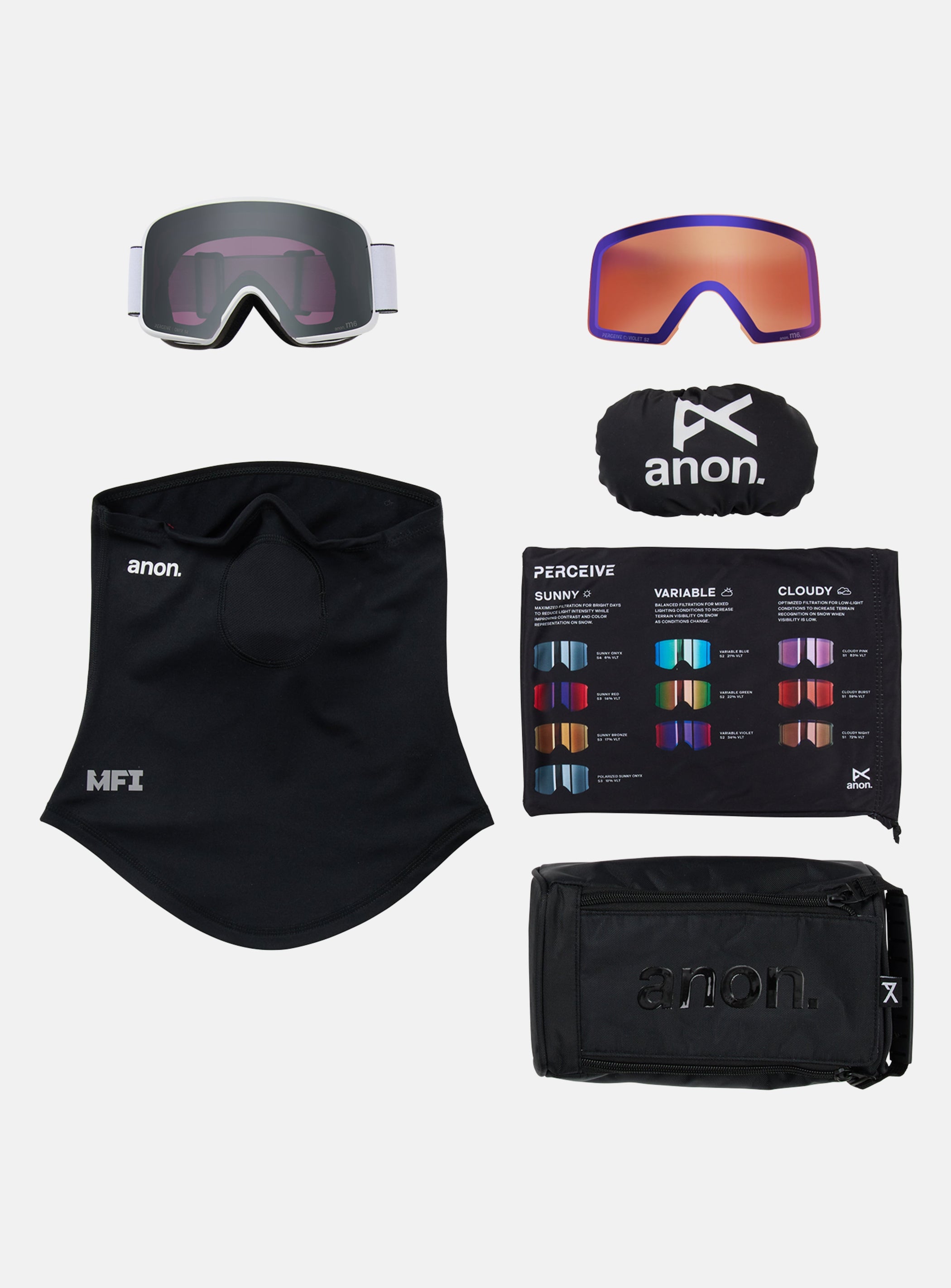 Anon M6 Goggles | Goggles & Lenses | Anon Optics Winter 2026 Anon M6 Goggles | Goggles & Lenses | Anon Optics Winter 2026
