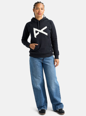 Women's Anon Pullover Hoodie | True Black