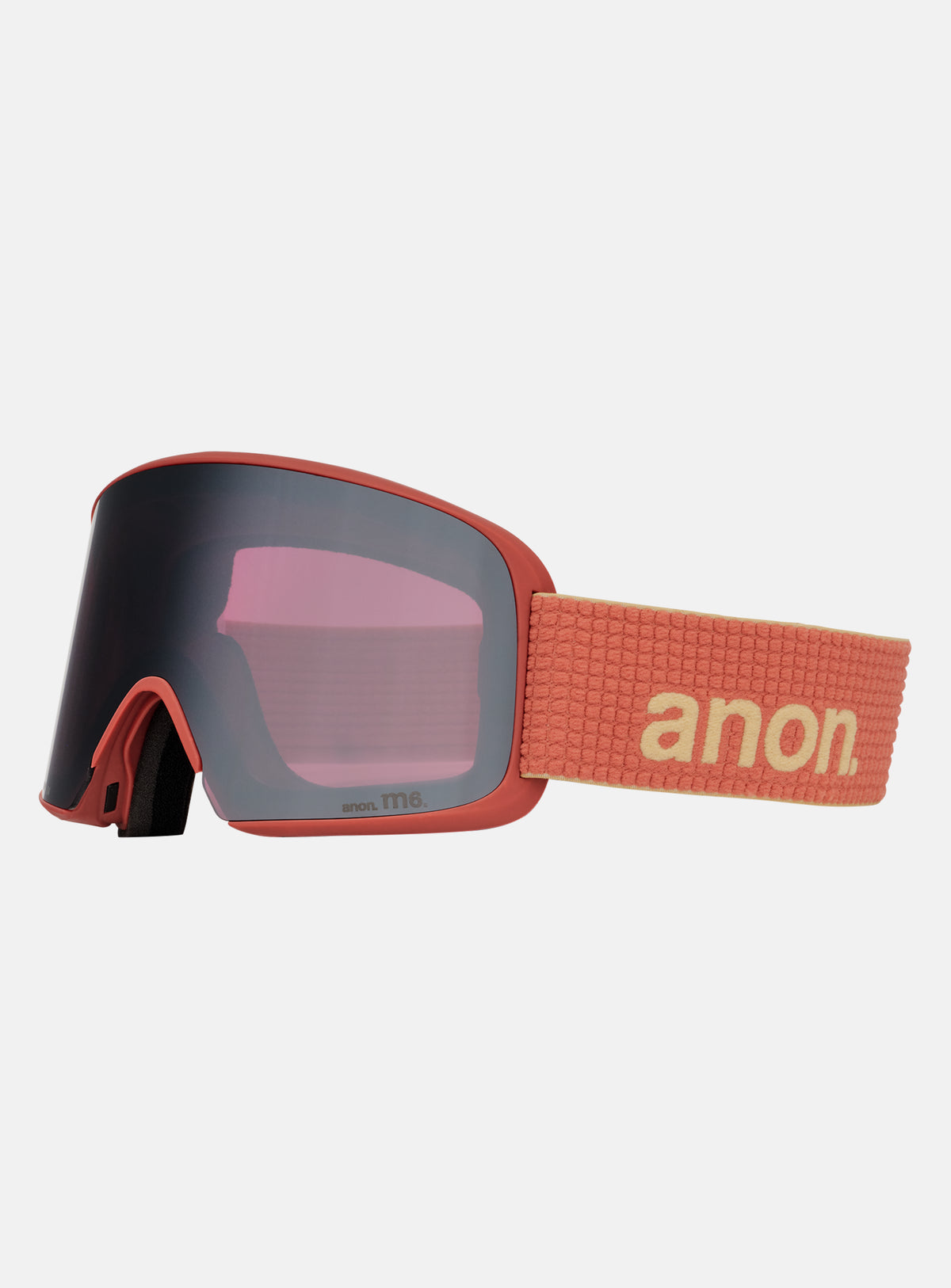 Anon M6 Goggles + Bonus Lens + MFI® Face Mask | Frame: Terracotta, Lens: Perceive Sunny Onyx (6% / S4), Spare Lens: Perceive Variable Violet (34% / S2)
