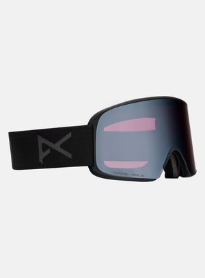Anon M6 Goggles + Bonus Lens + MFI® Face Mask | Frame: Smoke, Lens: Perceive Sunny Onyx