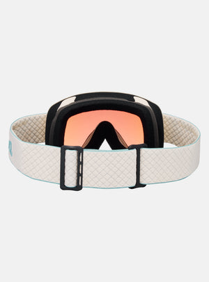 Anon M6S Goggles + Bonus Lens + MFI® Face Mask | Frame: Oat, Lens: Perceive Variable Blue