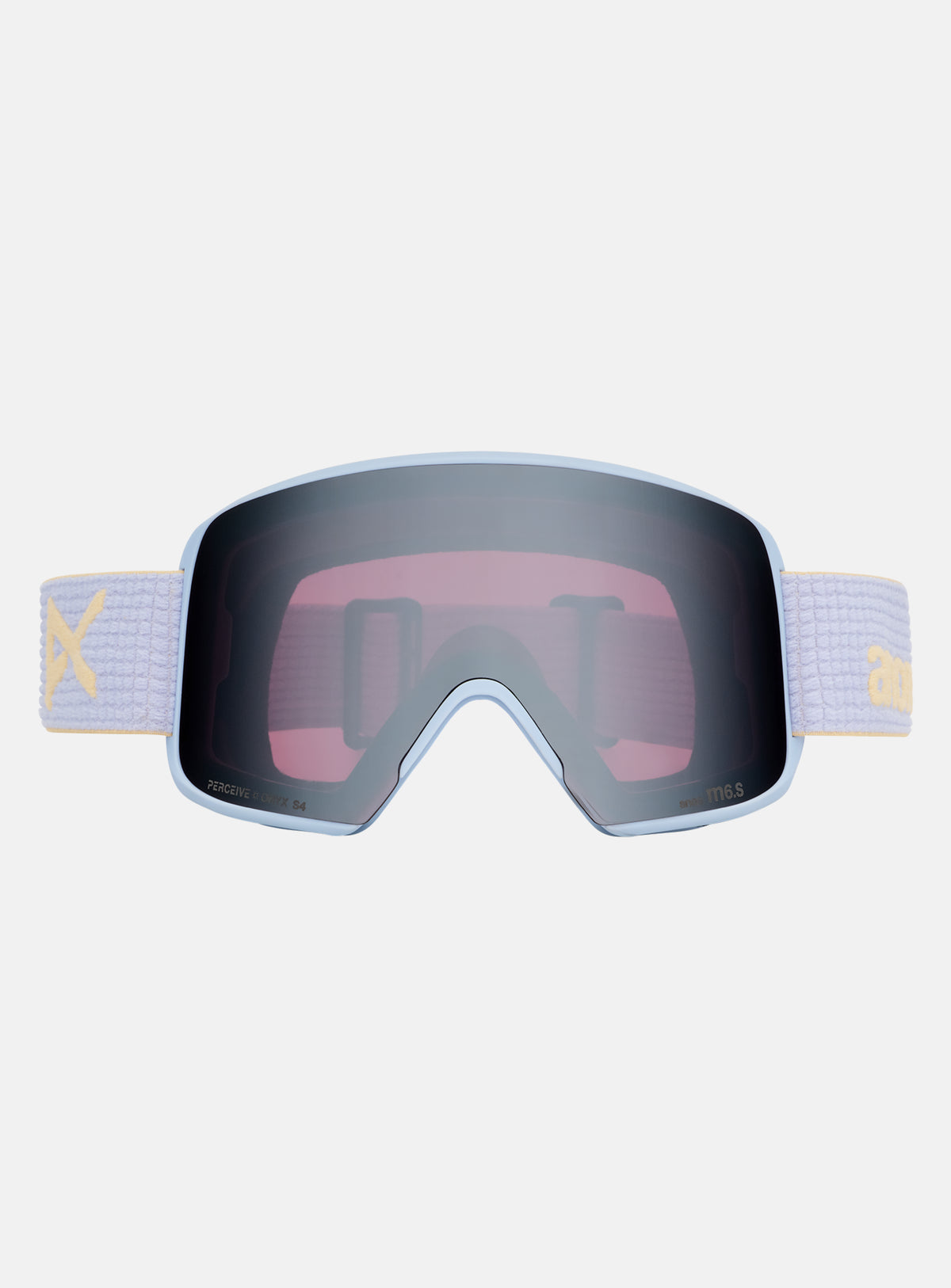 Anon M6S Goggles + Bonus Lens + MFI® Face Mask | Frame: Airstream Blue, Lens: Perceive Sunny Onyx (6% / S4), Spare Lens: Perceive Variable Violet (34% / S2)