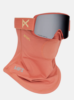Anon M6S Goggles + Bonus Lens + MFI® Face Mask | Frame: Terracotta, Lens: Perceive Sunny Onyx (6% / S4), Spare Lens: Perceive Variable Violet (34% / S2)