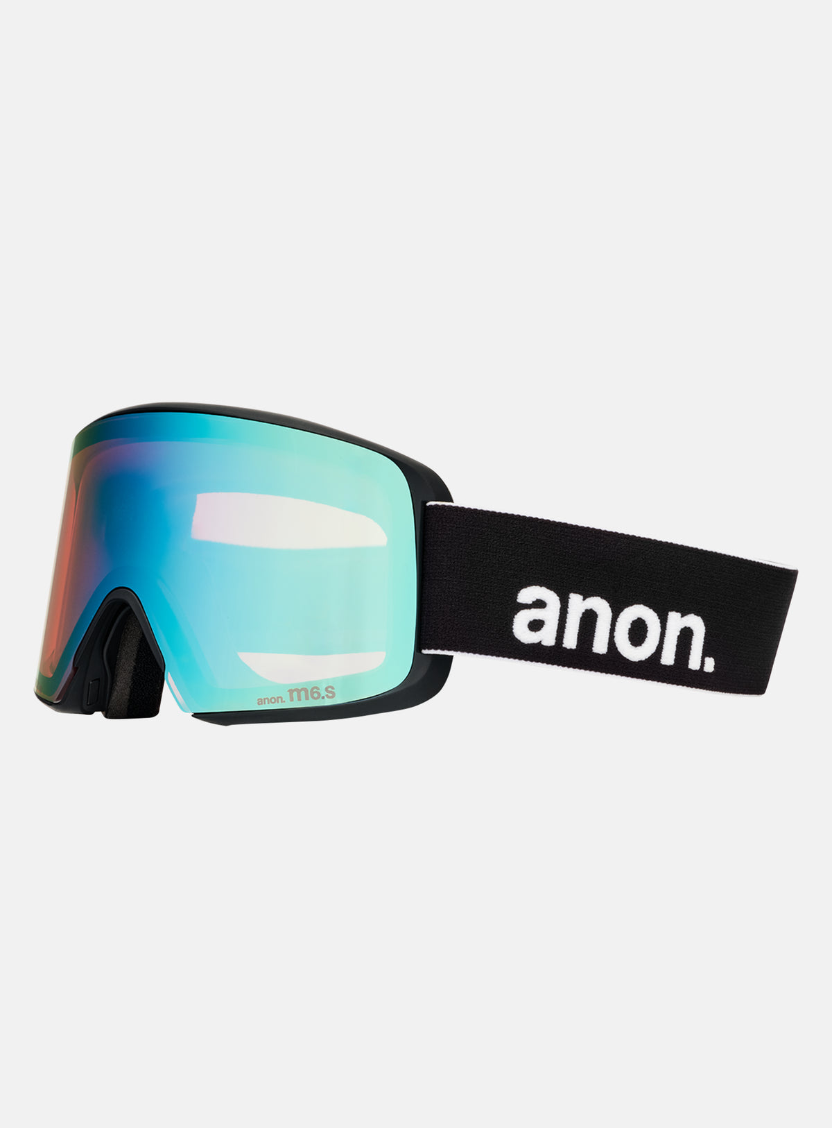 Masque Anon M6S + écran supplémentaire + masque facial MFI® | Monture : Noir, Écran : Bleu Perceive pour luminosité variable