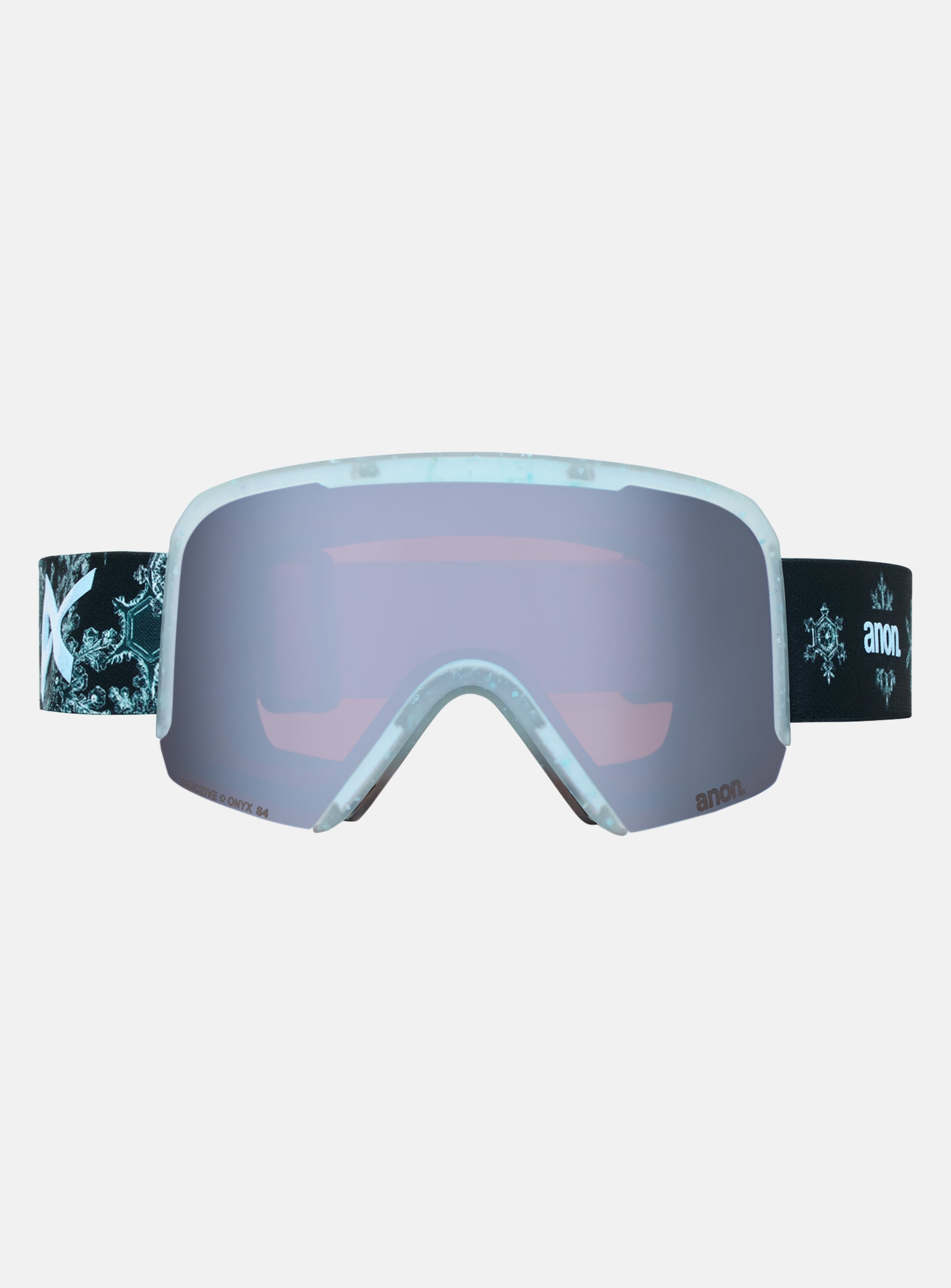 Anon Nesa S Goggles + Bonus Lens + MFI® Face Mask | Frame: Snow Flurry, Lens: Perceive Sunny Onyx