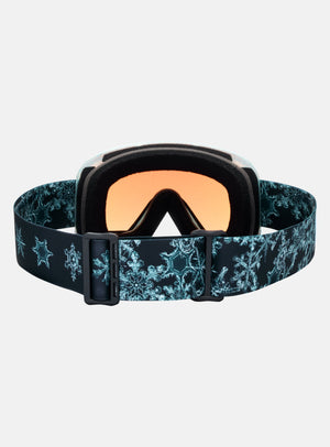Anon Nesa S Goggles + Bonus Lens + MFI® Face Mask | Frame: Snow Flurry, Lens: Perceive Sunny Onyx