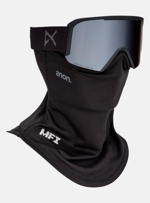 Masque Anon Nesa S + écran supplémentaire + masque facial MFI® | Monture : Noir fumé, Écran : Onyx Perceive pour forte luminosité