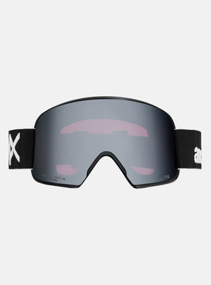 Masque Anon M6 + écran Perceive polarisé + masque facial MFI® | Monture : Noir, Écran : Onyx polarisé Perceive pour forte luminosité