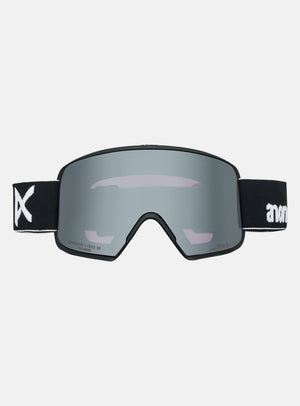 Masque Anon M6S + écran Perceive polarisé + masque facial MFI® | Monture : Noir, Écran : Onyx polarisé Perceive pour forte luminosité