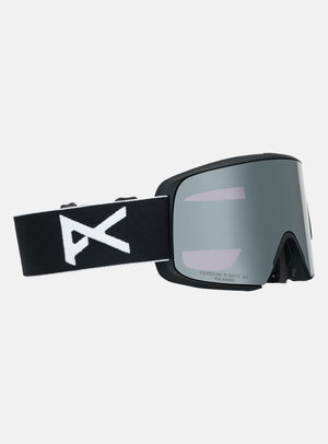 Masque Anon M6S + écran Perceive polarisé + masque facial MFI® | Monture : Noir, Écran : Onyx polarisé Perceive pour forte luminosité